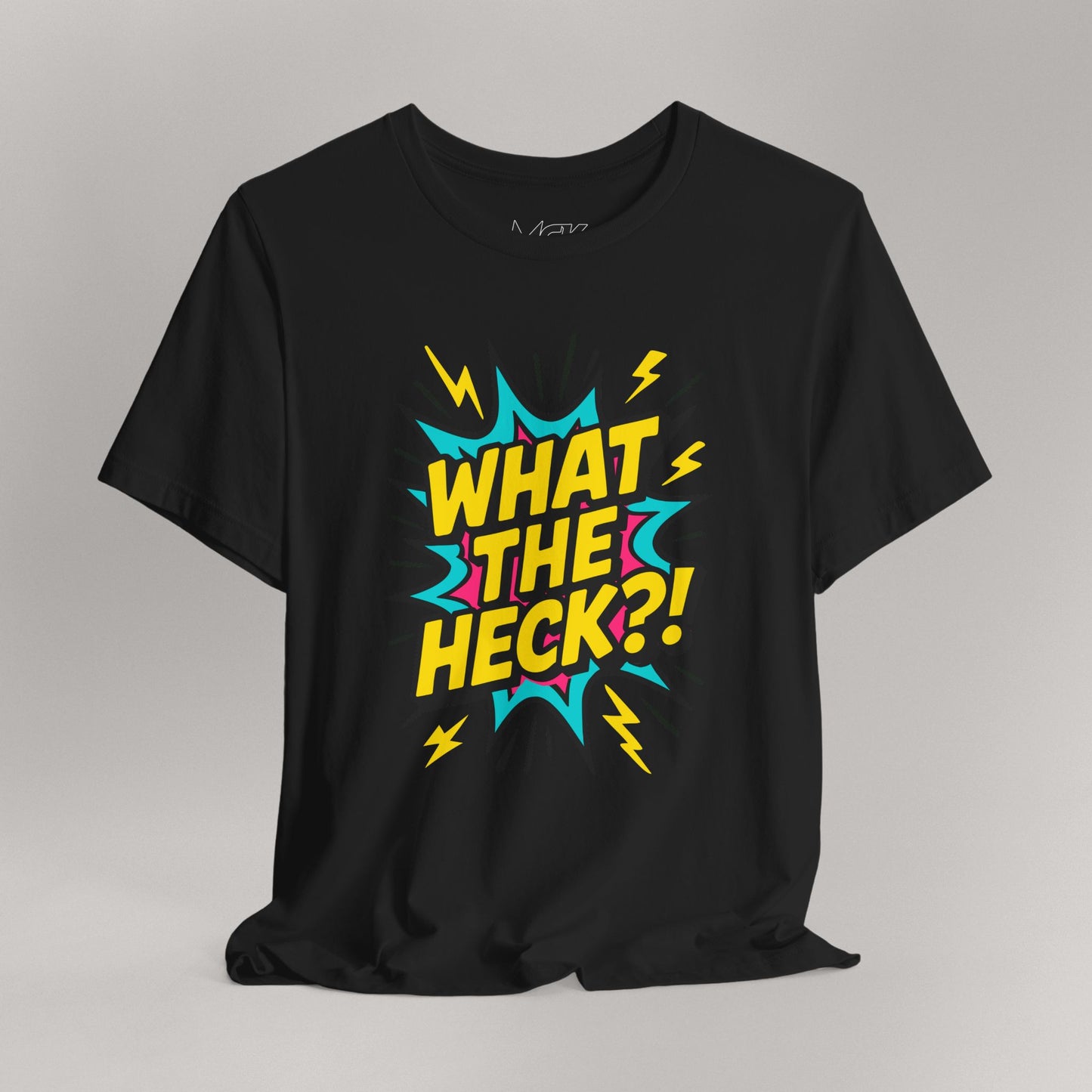 What The Heck?! T‑Shirt – TikTok Meme Tee, Bold Pop‑Art Graphic Shirt
