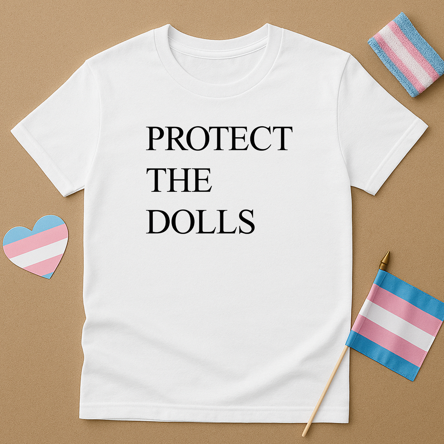 Protect The Dolls Shirt – Trans Rights Tee, LGBTQ+ Ally Graphic T-Shirt, Pride Apparel