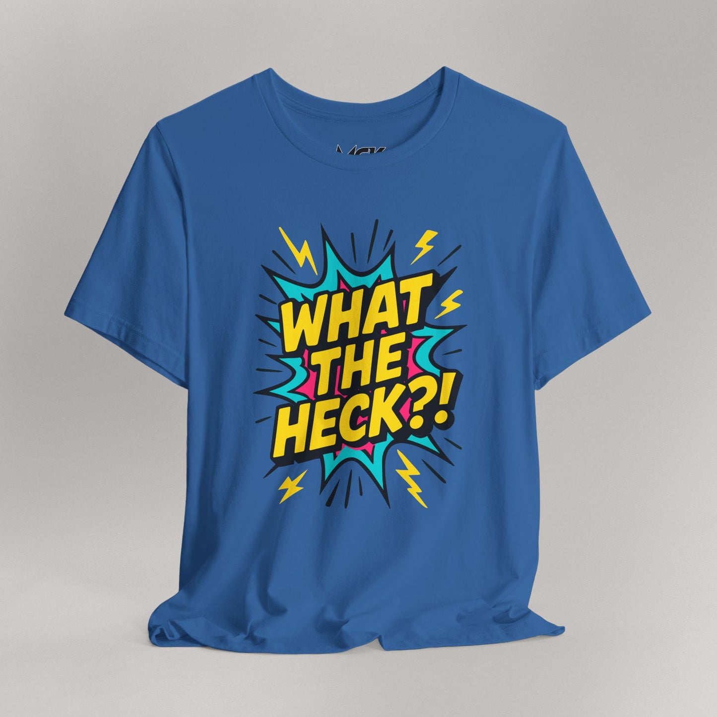 What The Heck?! T‑Shirt – TikTok Meme Tee, Bold Pop‑Art Graphic Shirt
