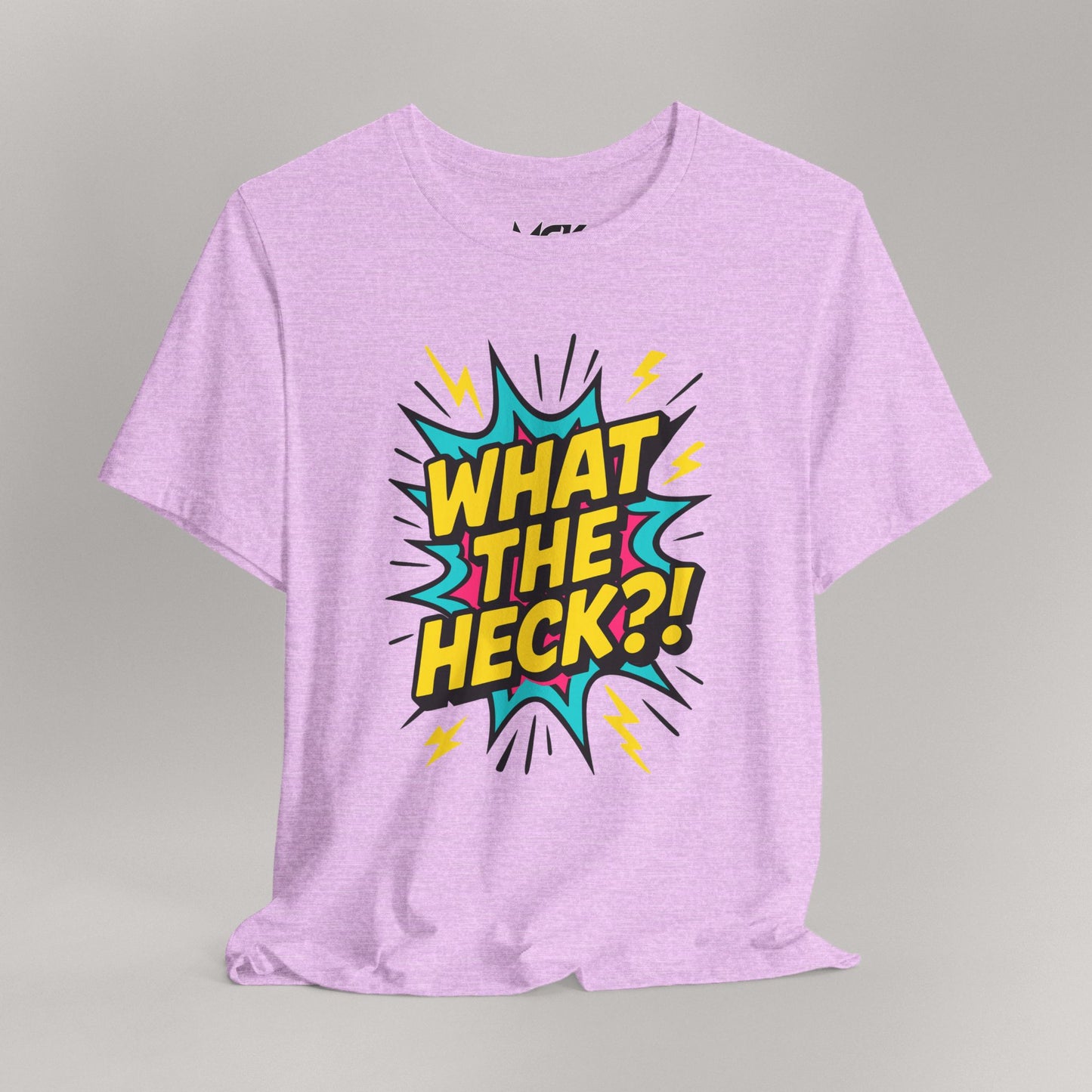 What The Heck?! T‑Shirt – TikTok Meme Tee, Bold Pop‑Art Graphic Shirt