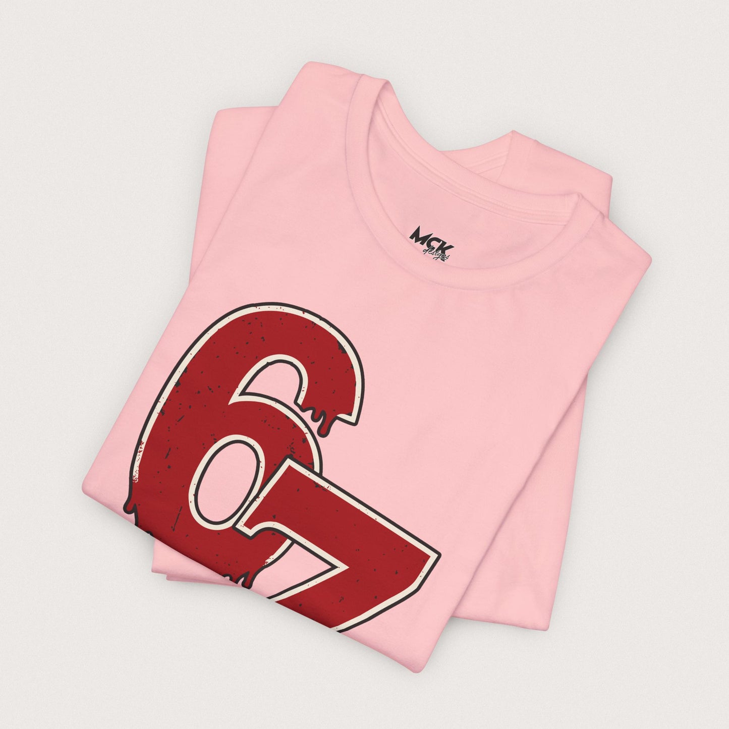 Halloween 67 Shirt – Dripping Number Meme Tee, Blood-Drip Graphic, Spooky Season