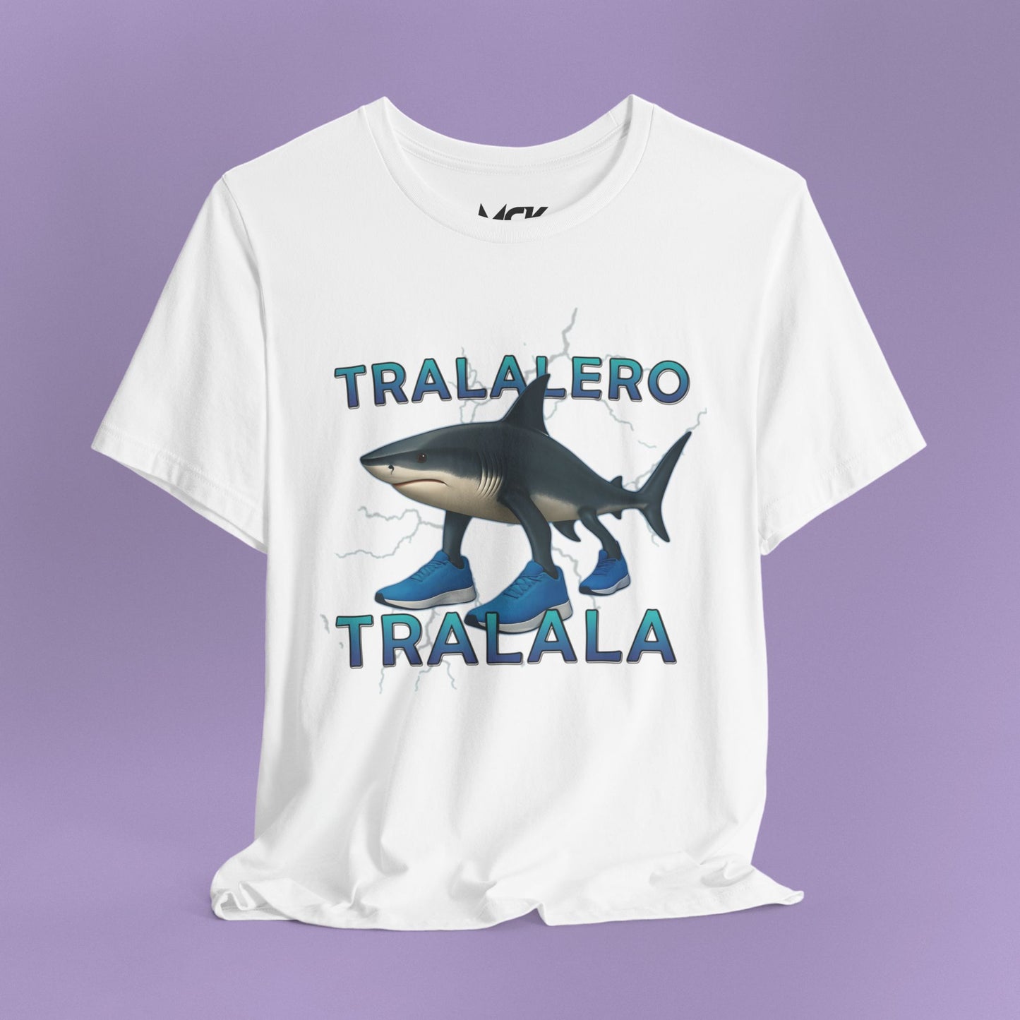 Tralalero Tralala T-Shirt – Italian Brainrot Meme Tee, Three-Legged Shark in Sneakers