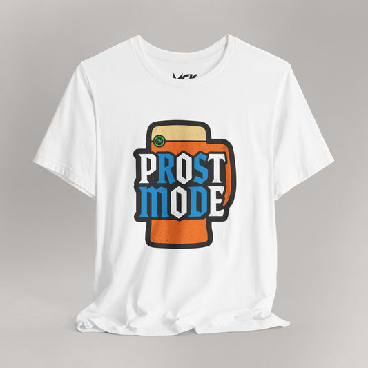 Oktoberfest Beer Shirt – Prost Mode ON Stein Graphic Drinking T-Shirt for Festivals & Beer Gardens