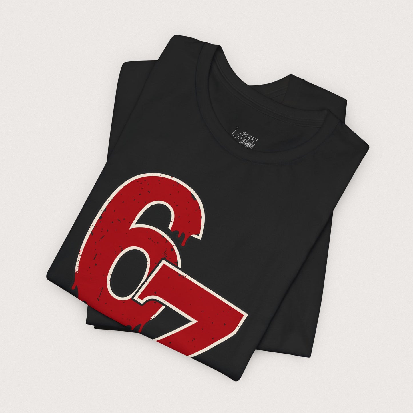 Halloween 67 Shirt – Dripping Number Meme Tee, Blood-Drip Graphic, Spooky Season