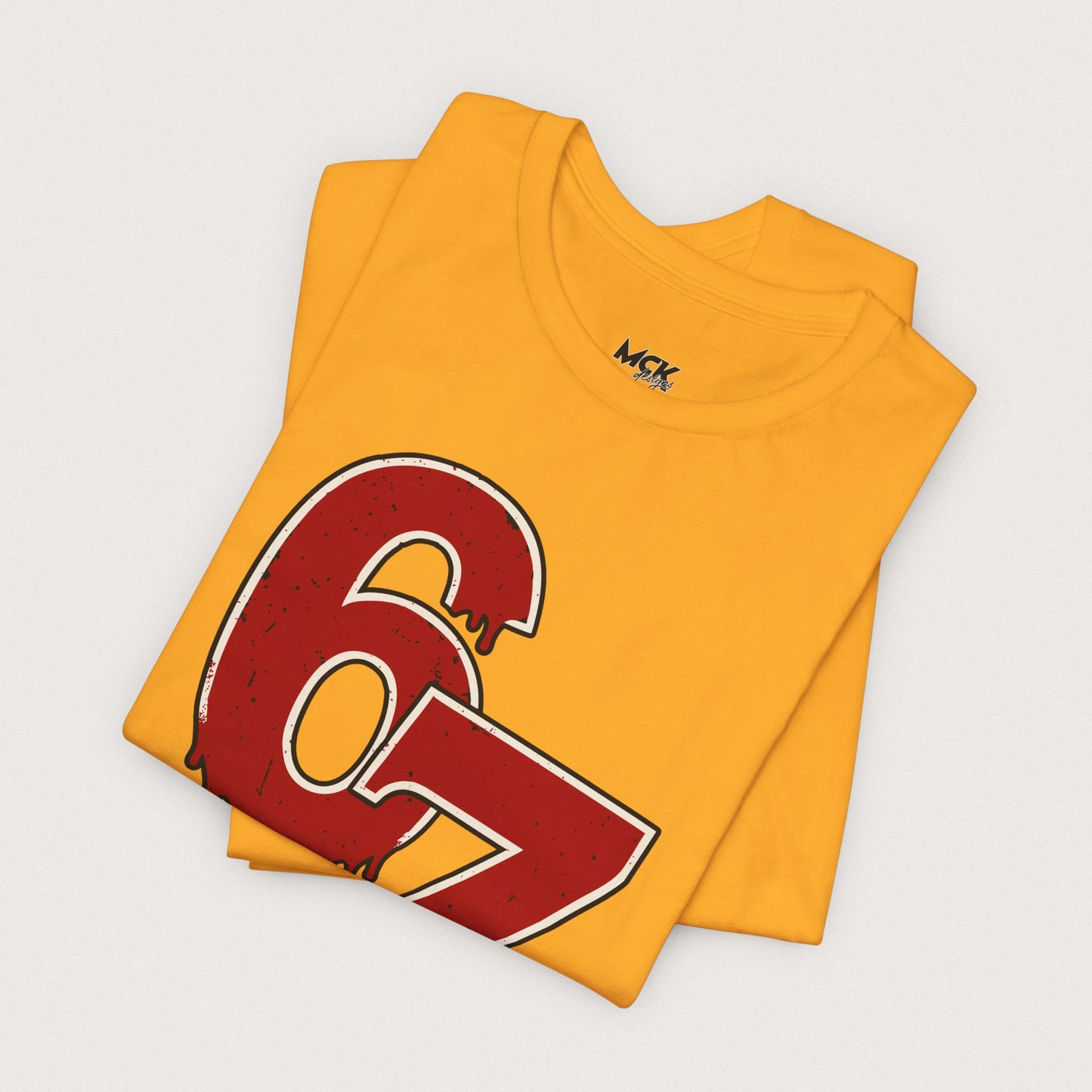 Halloween 67 Shirt – Dripping Number Meme Tee, Blood-Drip Graphic, Spooky Season