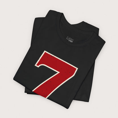 Halloween 67 "7 Shirt" – Dripping Number Meme Tee, Blood-Drip Graphic, Couples Matching 6 or 7, Spooky Season